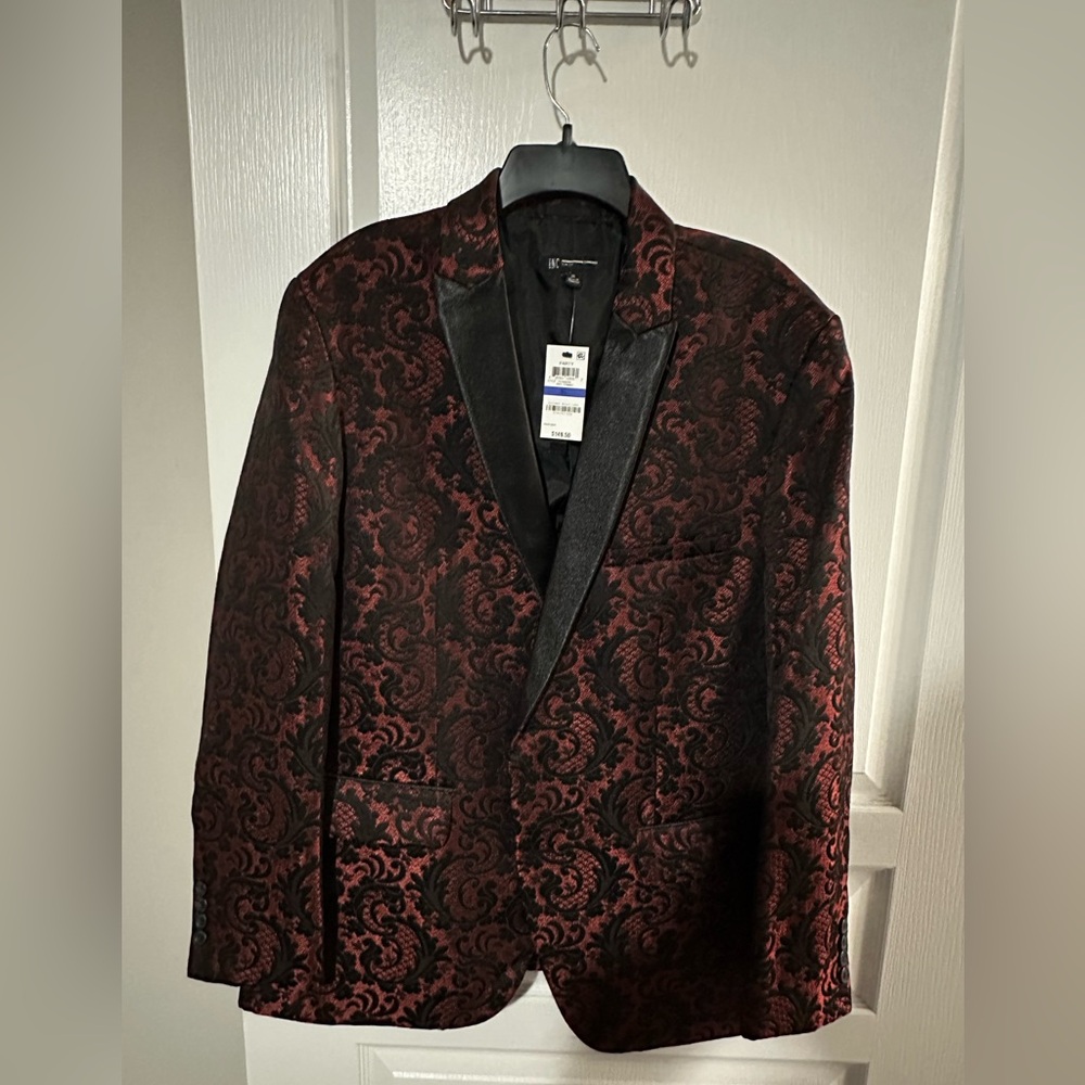 INC International Concepts Black and Red jacket- XL